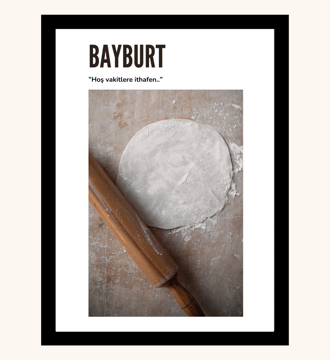 Poster - Bayburt Hamur