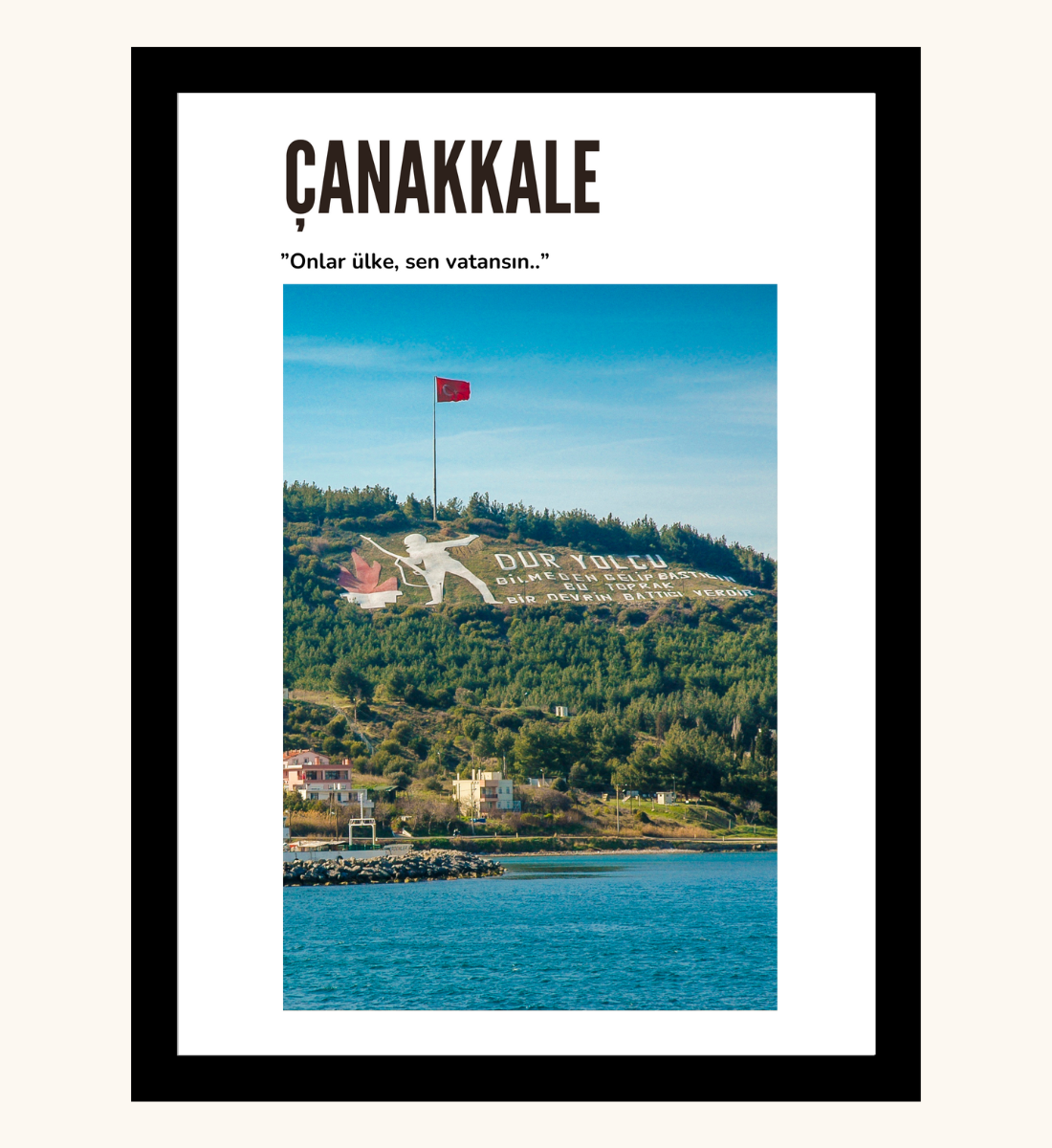 Poster - Canakkale Yolcu