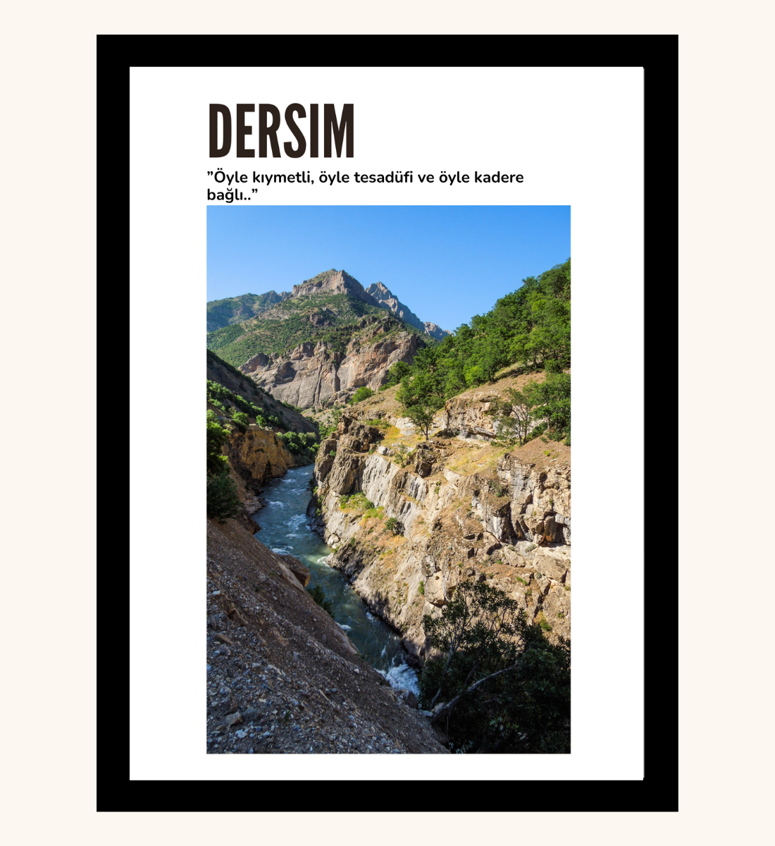 Poster - Dersim Munzur