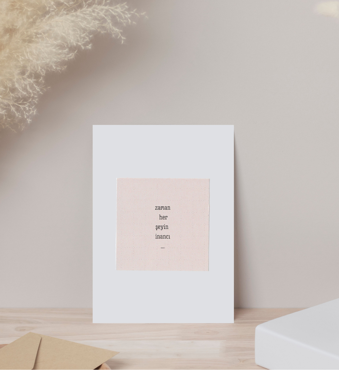 Poster - zaman herşeyin inancı