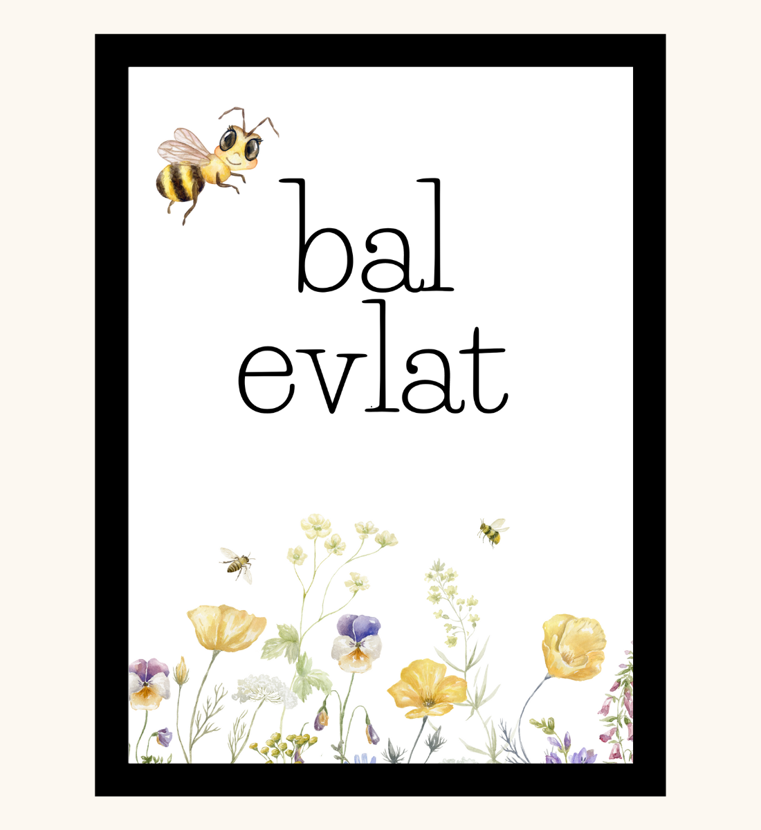 Poster - Bal Evlat