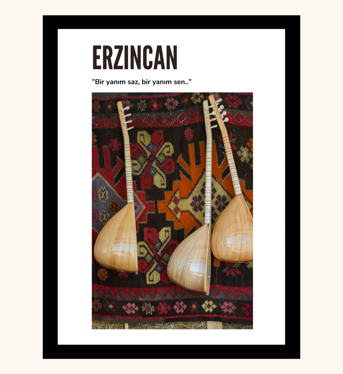 Poster - Erzincan Saz