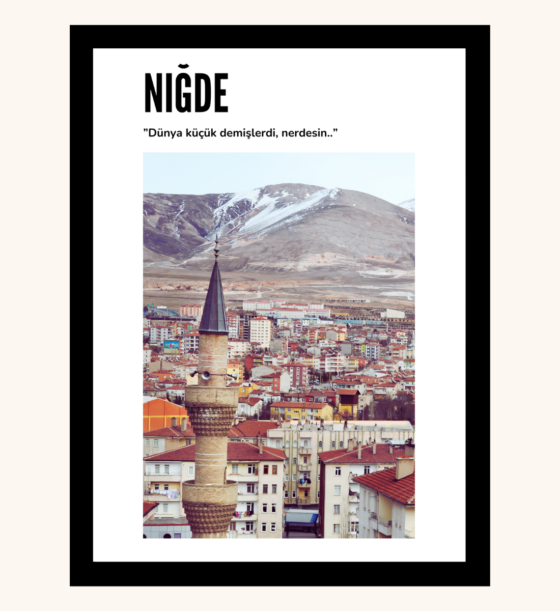 Poster - Nigde Minare
