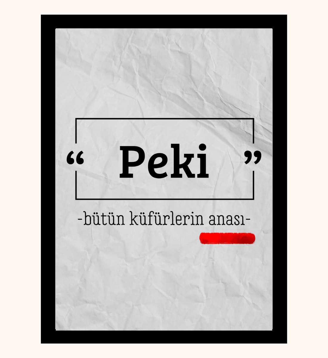 Poster - Peki