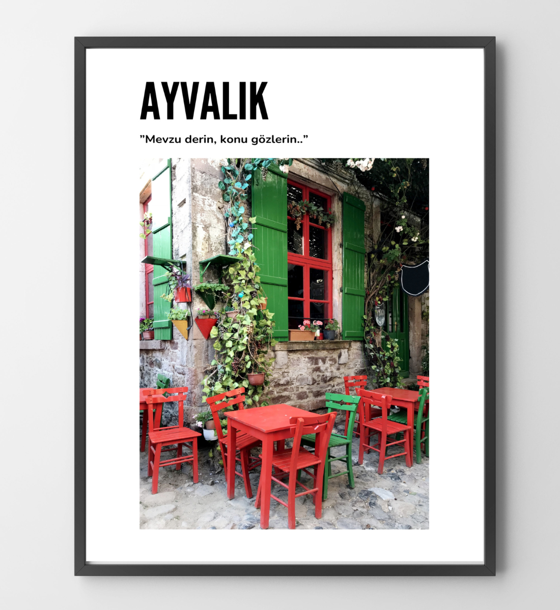 Poster - Ayvalik mevzu derin