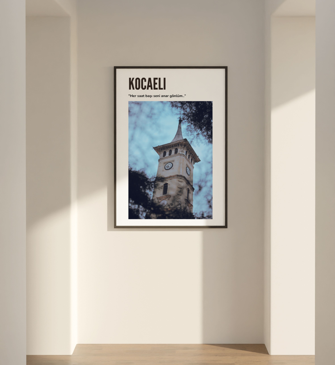 Poster - Kocaeli Saat Kulesi