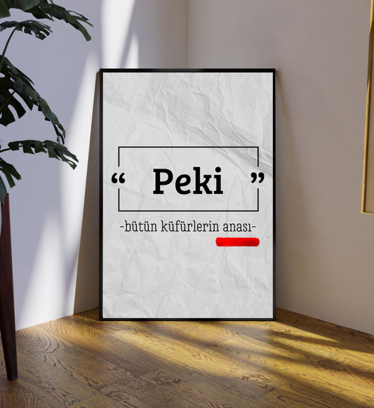 Poster - Peki
