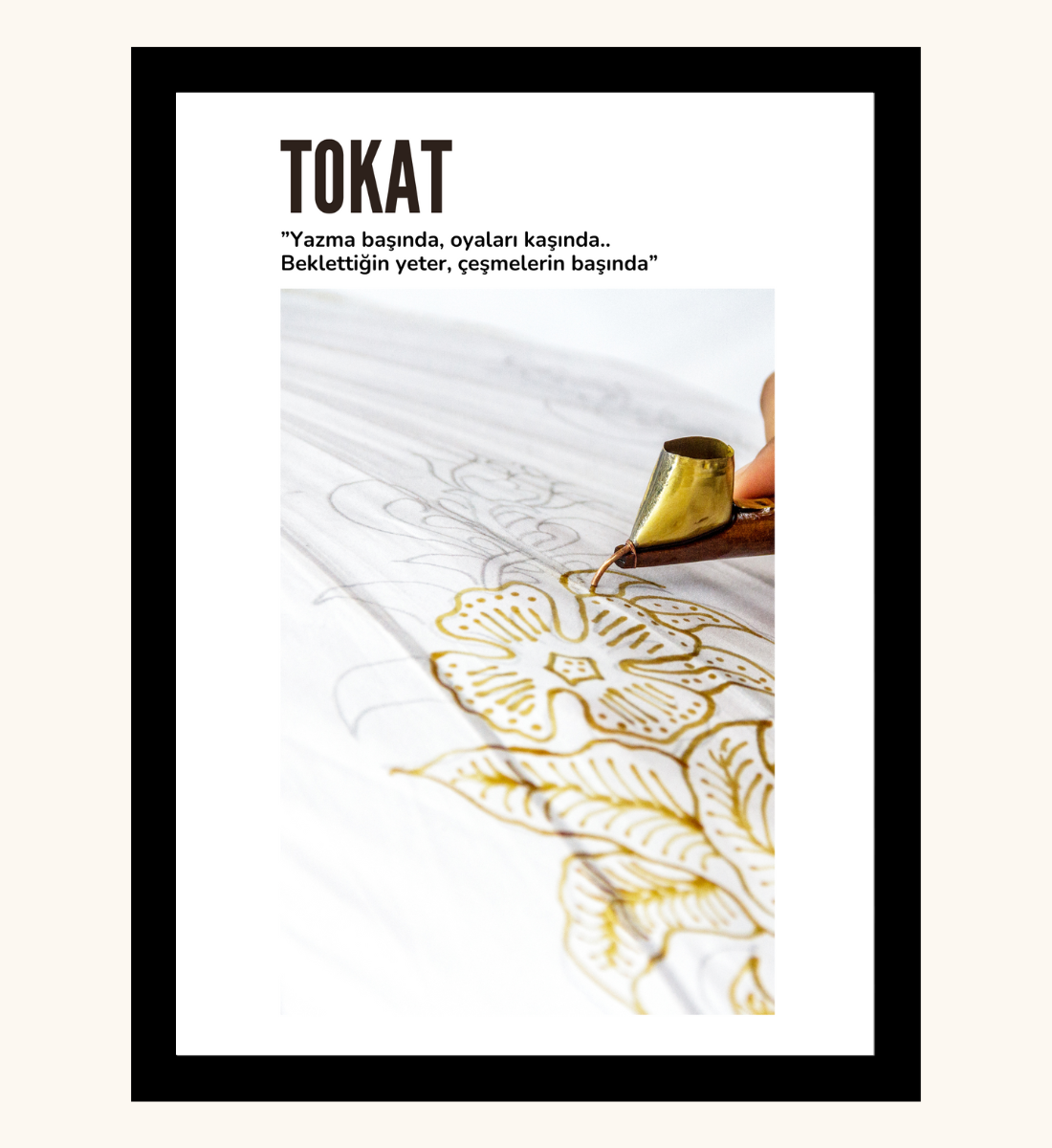 Poster - Tokat Yazma