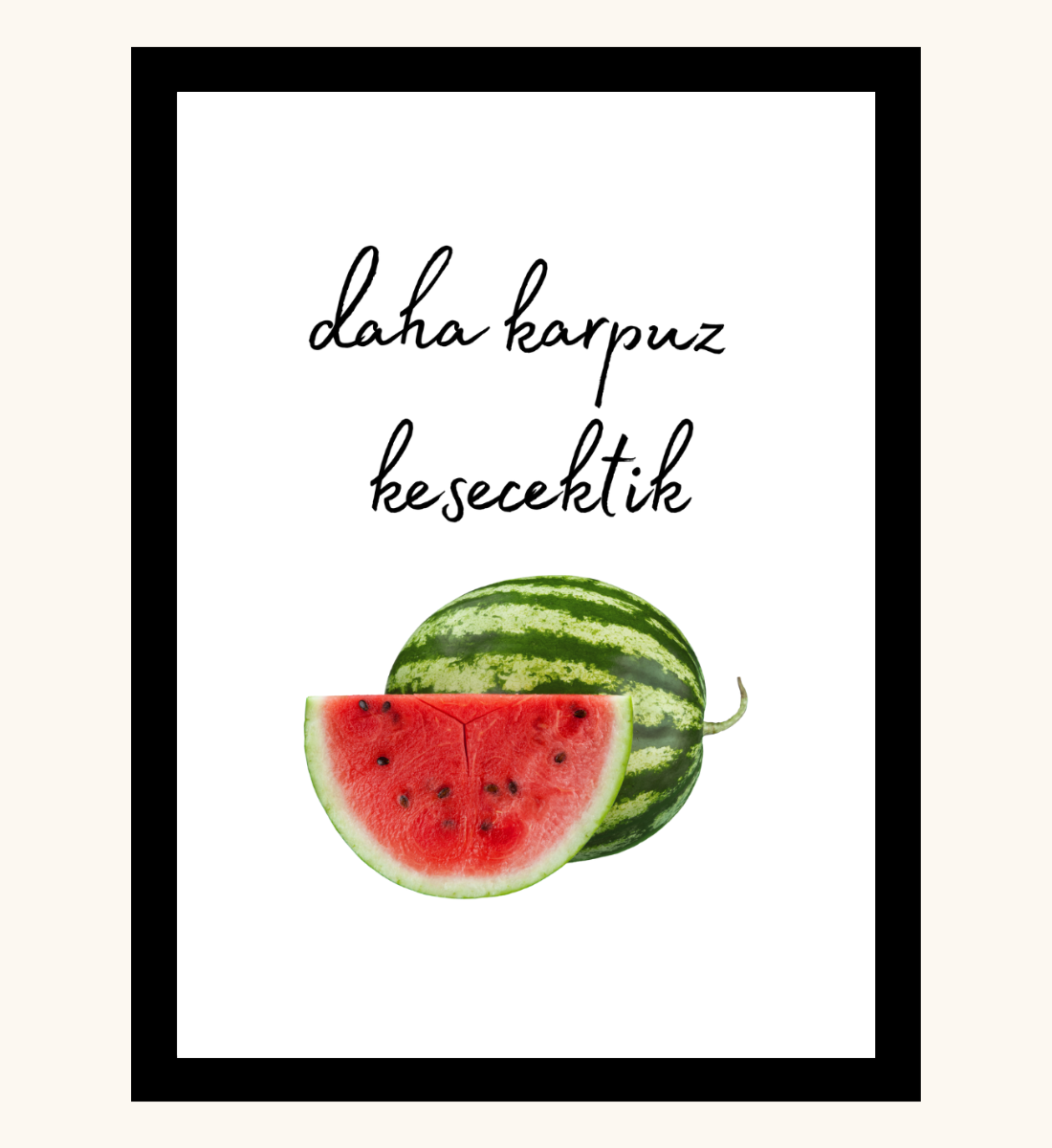 Poster - Karpuz